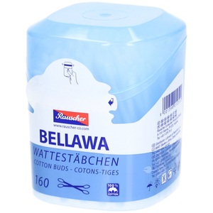 BELLAWA, BELLAWA Wattestäbchen Runddose (160 Stk), BELLAWA Wattestäbchen Runddose (160 Stk)