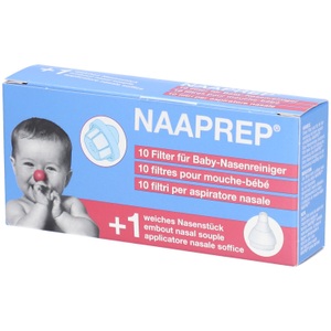 Naaprep, Naaprep Filter für Nasenreiniger (neu) (10 Stück), NAAPREP Filter für Nasenreiniger (10 Stk)