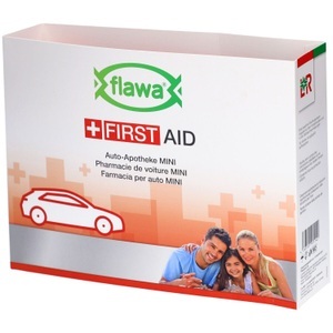 flawa, flawa Auto-Apotheke Mini Bag rot, Flawa Auto-Apotheke (Din 13164)