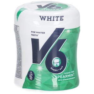 Perfetti Van Melle Schweiz GmbH, V6 White Kaugummi Spearmint