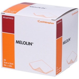 MELOLIN, MELOLIN Wundkompressen 5x5cm steril (25 Stück), MELOLIN Wundkompressen, 5x5cm, steril (25 Stk)