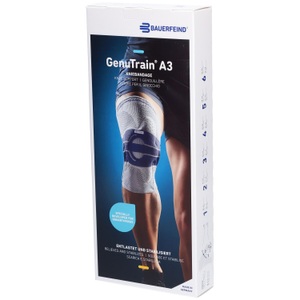 GenuTrain, GenuTrain A3 Aktivbandage Grösse 6 links titan (1 Stück), 