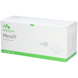 Mesoft, Mesoft Kompressen 7.5x7.5cm steril (30x5 Stück), Mesoft NW Kompressen 7.5x7.5cm st 30 x 5 Stk