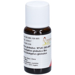 Aromasan, AromaSan Eukalyptus Globulus Bio Ätherisches Öl (15ml), AromaSan Eukalyptus Globulus Bio Ätherisches Öl (15ml)