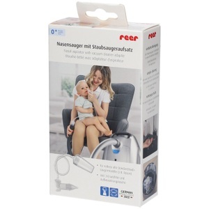 Reer, reer Nasensauger mit Staubsaugeraufsatz Transparent, 