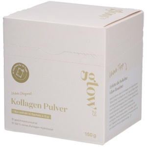 Glow25, Glow25® Kollagen Sachtes [10 Stück] - Premium Kollagen Hydrolysat, 