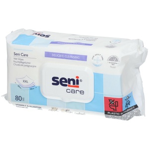 seni, seni Care Feuchtpflegetücher (neu) (80 Stück), Feucht- und Pflegetücher Ersatzbox