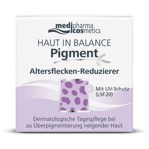 Dr. Theiss Naturwaren GmbH, Dr. Theiss Naturwaren GmbH medipharma cosmetics Haut in Balance Pigment Altersflecken-Reduzierer Tagespflege, medipharma cosmetics Haut in Balance Pigment Altersflecken-Reduzierer Tagespflege