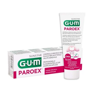 Sunstar Deutschland GmbH, Sunstar Deutschland GmbH Gum® Paroex Zahngel 0,12 %, SUNSTAR GUM Paroex Zahnpasta 0.12 % Chlorhexidin (75ml)