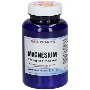 Gall Pharma, Gall Pharma Magnesium 100 mg GPH Kapseln, Gall Pharma Magnesium 100 mg GPH Kapseln