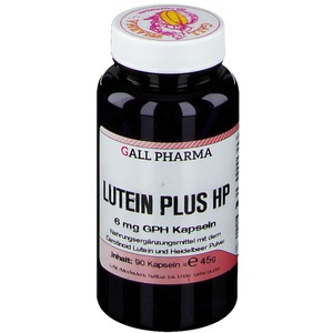 Gall Pharma, Gall Pharma Lutein plus HP 6 mg Kapseln, Gall Pharma Lutein plus HP 6 mg Kapseln