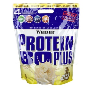 Weider, Weider Protein 80 Plus, Banane, Pulver, Weider® Protein 80 Plus, Banane, Pulver
