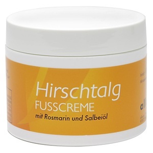 Allcura Naturheilmittel GmbH, allcura Naturheilmittel GmbH Hirschtalg Fusscreme mit Rosmarin und Salbeiöl, Hirschtalg Fusscreme mit Rosmarin und Salbeiöl