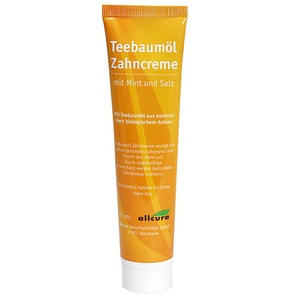 Allcura Naturheilmittel GmbH, allcura Naturheilmittel GmbH allcura Teebaum Zahncreme, allcura Teebaum Zahncreme