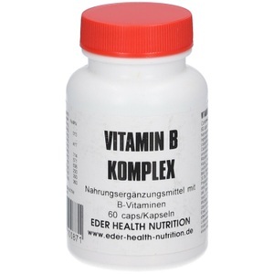 EDER Health Nutrition, Vitamin B Komplex Kapseln, Vitamin B Komplex Kapseln