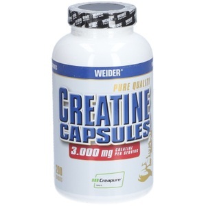 Weider, Weider Creatin 3000 mg, Pure Creatine Capsules (200 Kapseln)