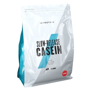 MyProtein, MyProtein Casein, Erdbeere, Pulver, MyProtein Slow-Release Casein Erdbeere (1000g)