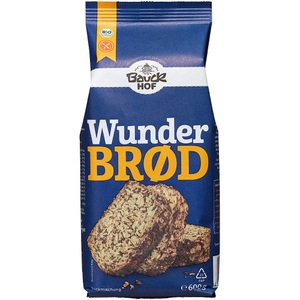 Bauckhof, Bauckhof Bio Wunderbrød Haferflockenbrot, Backmischung, Bauckhof Brotmehlmischung