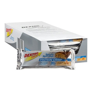 Dextro Energy, Dextro Energy Protein Crisp, Karamell-Cookie, Protein Crisp - 24x50g - Caramel-Cookie