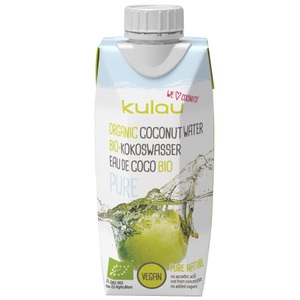 Kulau, Kulau Bio-Kokoswasser - PURE, kulau Bio Kokoswasser pure (330ml)