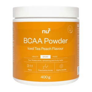 nu3, nu3 BCAA Pulver, Iced Tea Peach, nu3 Bcaa Powder Iced Tea Peach