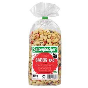 Seitenbacher, Müesli CARBS 19.0 - 500g - Erdbeere, Seitenbacher® Carbs 19 Erdbeere