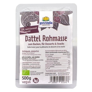 Govinda Natur GmbH, Govinda Dattel Rohmasse, 
