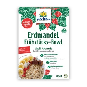 Govinda Natur GmbH, govinda Erdmandel Frühstücks-Bowl Chufli Ayurveda, govinda Erdmandel Frühstücks-Bowl Chufli Ayurveda