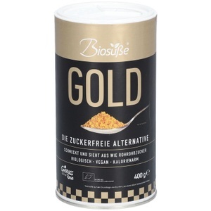 Genuss ohne Reue, Biosüße Bio-Erythrit Gold, Biosüße Bio-Erythrit Gold