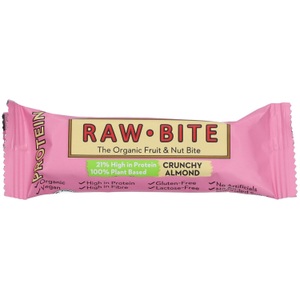 Organic Friends & Sports GmbH, Rawbite Protein Frucht- & Nussriegel mit Crunchy Almond, Raw Bite Protein Crunchy Almond