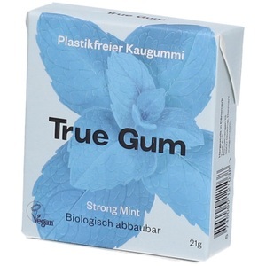 True Gum, True Gum Kaugummi Starke Minze 21 g