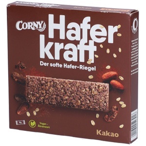 Corny, Corny Schokoladenriegel Haferkraft 4 Stück à 35 g, Corny Haferkraft Kakao