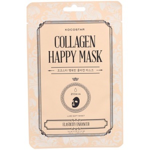 Kocostar, Kocostar Collagen Happy Mask, Kocostar Collagen Happy Mask