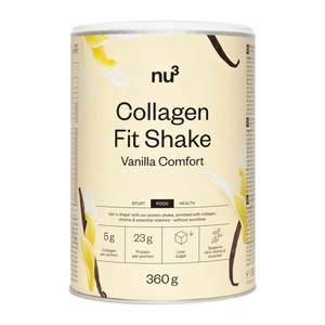 nu3, nu3 Kollagen Fit Shake Vanille Komfort, nu3 Kollagen Fit Shake Vanille Komfort