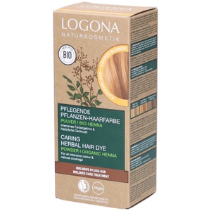 Logona, Logona Logona Pflegende Pflanzen-Haarfarbe Pulver haarfarbe 100.0 g, Logona Pflanzenhaarfarbe Pulver Kupferblond Bio