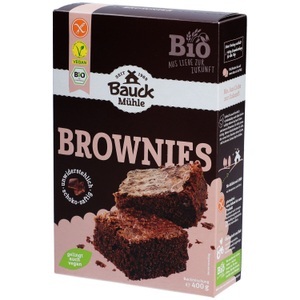 Bauckhof, Bauckhof Bio Brownies, Glutenfreie Backmischung, Bauckhof Brownies Backmischung, glutenfrei