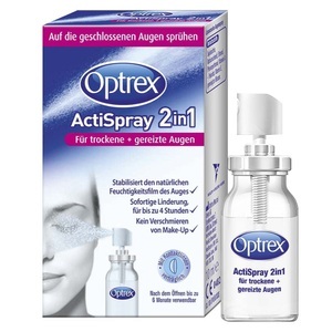 Reckitt Benckiser Deutschland GmbH, Reckitt Benckiser Deutschland GmbH Optrex ActiSpray 2in1 für trockene und gereizte Augen, Optrex ActiSpray 2in1 Augenspray für trockene & gereizte Augen
