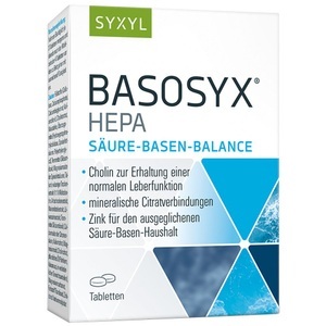 Syxyl, Syxyl Basosyx Hepa Tabletten, Syxyl Basosyx® Hepa mit Cholin, unterstützt die Leberfunktion zu erhalten