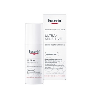 Eucerin, Eucerin® UltraSENSITIVE Beruhigende Pflege, Eucerin - Beruhigende Pflege für normale bis Mischhaut, UltraSensitive, 50 ml