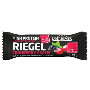 Layenberger, Layenberger® LowCarb Protein Riegel Cranberry-Cassis, Layenberger Protein Riegel Cranberry-Cassis (35g)