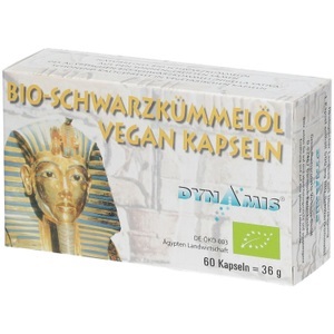 Dynamis Gesundheitsprod.Vertr.GmbH, BIO-Schwarzkümmelöl VEGAN Kapseln, BIO-Schwarzkümmelöl VEGAN Kapseln