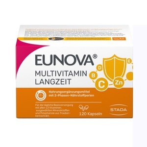 STADA Consumer Health Deutschland GmbH, EUNOVA® Langzeit, Eunova® Langzeit - Mikronährstoffkombination für die tägliche Basisversorgung mit Vitaminen, Mineralstoffen und Spurenelementen