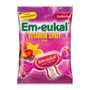 Dr. C. SOLDAN GmbH, Em-eukal® ImmunStark® Vitamin Shot Bonbon Zuckerfrei, Em-eukal® ImmunStark® Vitamin Shot Bonbon Zuckerfrei