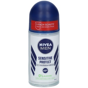 Nivea Men, Nivea Men Sensitive Protect Deo Roll-On (50ml), Nivea Men Sensitive Protect Deo Roll-On (50ml)