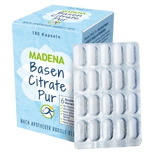 MADENA GmbH & Co.KG, Basen Citrate Pur® Nach Apotheker Rudolf Keil, Basen Citrate Pur® Nach Apotheker Rudolf Keil