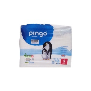 Pingo, Pingo - - 40 Eco Windeln Größe 4 - Die klimaneutrale Schweizerschicht! 7-18 kg, Pingo Ökowindeln