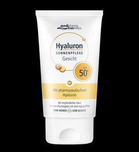 Dr. Theiss Naturwaren GmbH, medipharma cosmetics Hyaluron Sonnenpflege Gesicht Creme LSF 50+, medipharma cosmetics Hyaluron Sonnenpflege Gesicht Creme LSF 50+