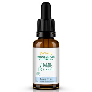 Heidelberger Chlorella GmbH, Heidelberger Chlorella® Vitamin D3 + K2 Öl, Heidelberger Chlorella® Vitamin D3 + K2 Öl