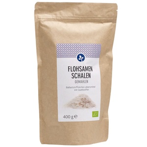 Aleavedis Naturprodukte GmbH, aleavedis® Flohsamenschalen gemahlen, aleavedis® Flohsamenschalen gemahlen