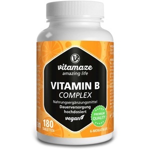 vitamaze, Vitamaze Vitamin B-Complex hochdosiert vegan, Vitamaze Vitamin B-Complex hochdosiert vegan